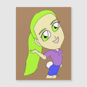 garota chibi com rabo de coelho