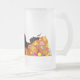 Garota de Borboleta 5A Caneca