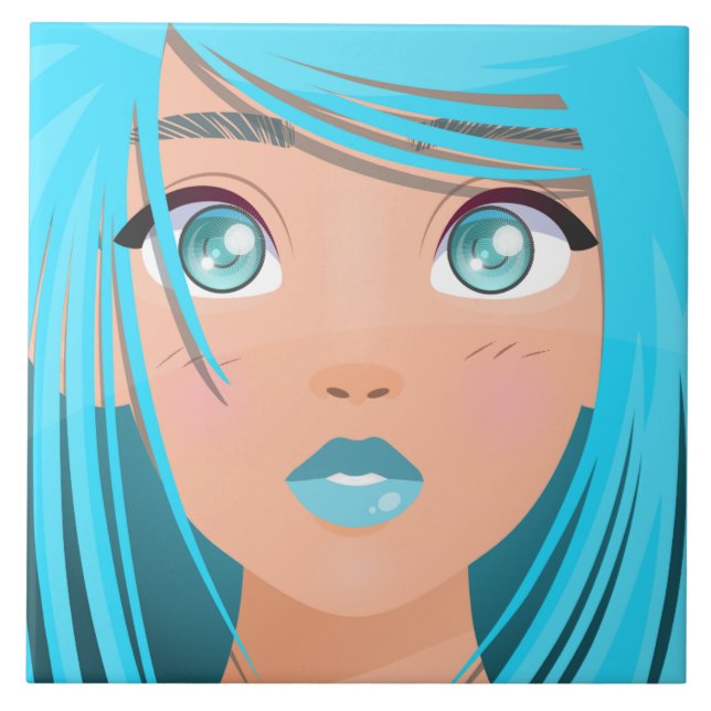 GAROTA DE DESENHO ANIMADO ANIME (Frente)