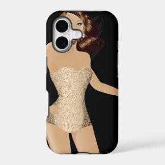 Garota de Maiô Preto iPhone 5 Barely There™