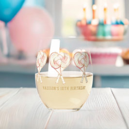 Garota de Tênis, Aniversário Personalizada, Aquare