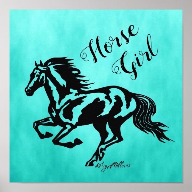 Garota do Cavalo, Poster do Cavalo (Frente)
