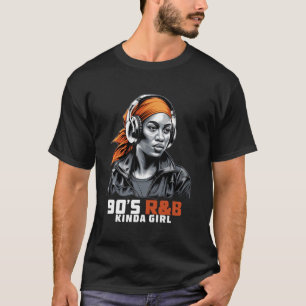Garota do R&B dos anos 90 Eu Amo Camisas dos anos