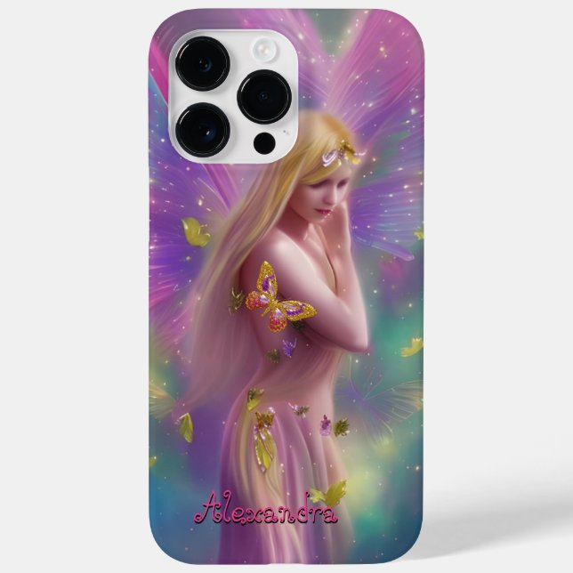 Garota Fantasia roxa rosa dourado Borboleta 3 (Verso)