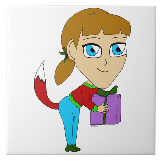 garota foxi chibi (Frente)
