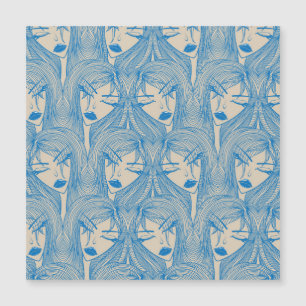 Garota glamourosa: padrão na moda sem problemas.