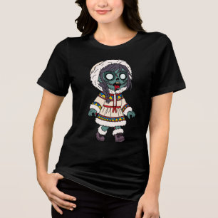 Garota Inuit Zumbi Fofa