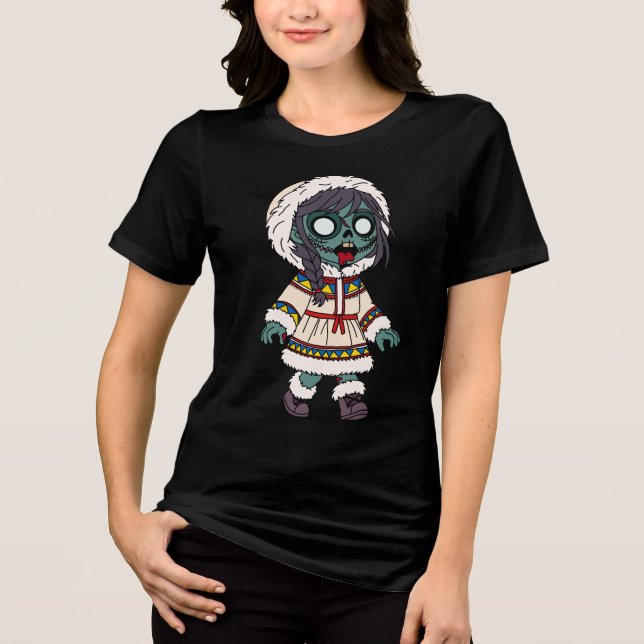 Garota Inuit Zumbi Fofa (Frente)