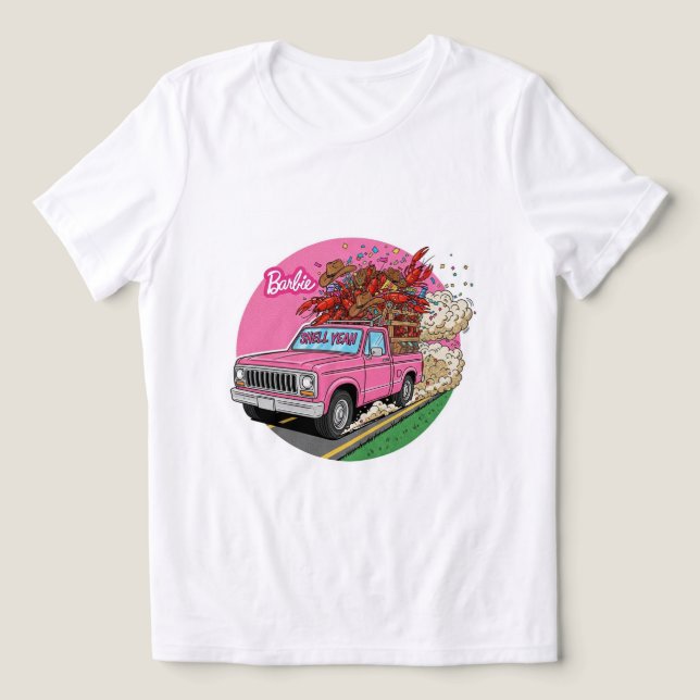 Garota Que Adora O Teu Caminhão De Crawfish! 🚚 💖 (Design frontal)