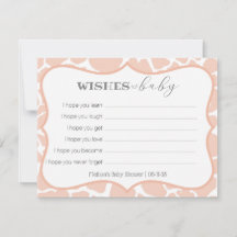 Garota Rosa Girafa Deseja Bebê