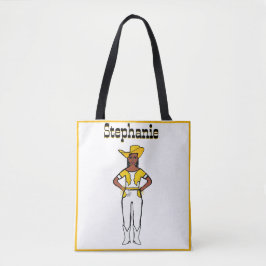 Garota-Vaca Dancer Bolsa Branco Fringe Amarelo A