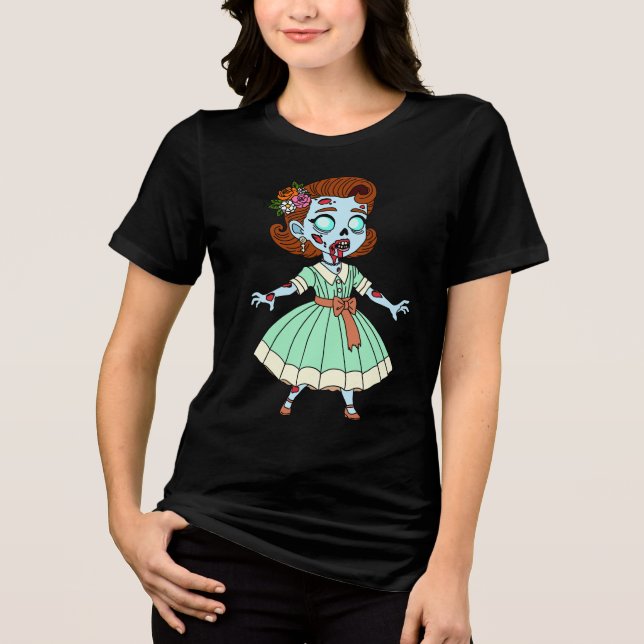 Garota Zumbi dos anos 1950 (Frente)