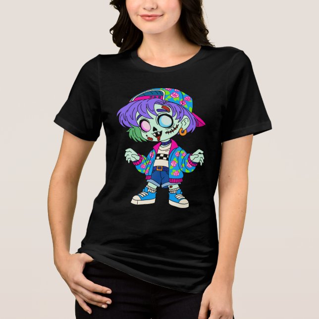 Garota Zumbi dos Anos 90 (Frente)