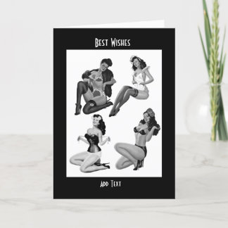 Garotas de cartão pin up Vintage (34-25-33-20)