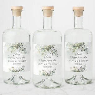 Garotas de ouro foliar boho eucalipto verde