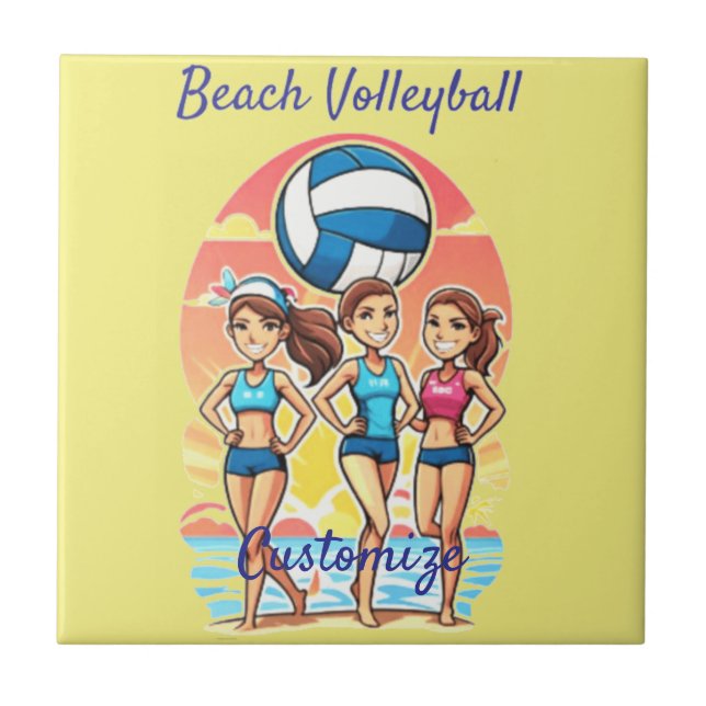 Garotas de Voleibol de Praia Thunder_Cove (Frente)
