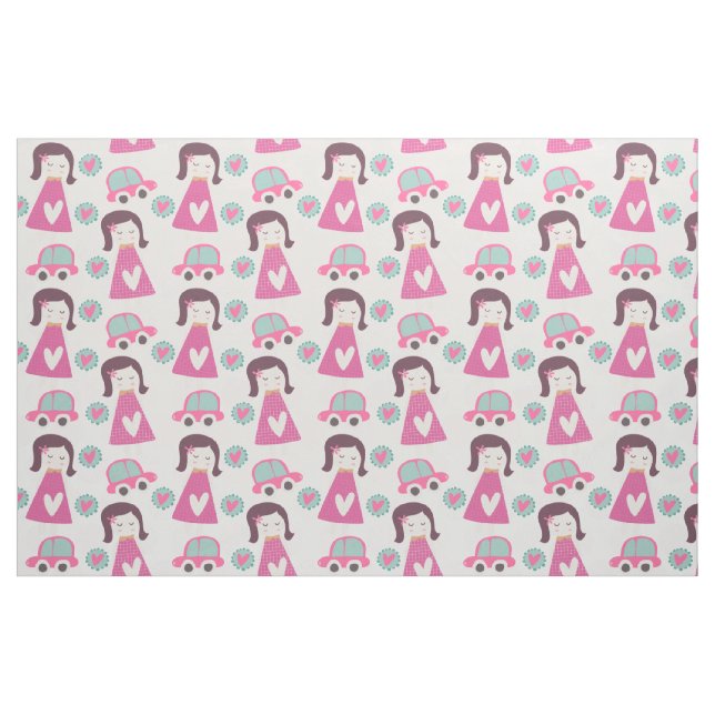 Garotas indo ao Tecido de lugares (Fat Quarter)