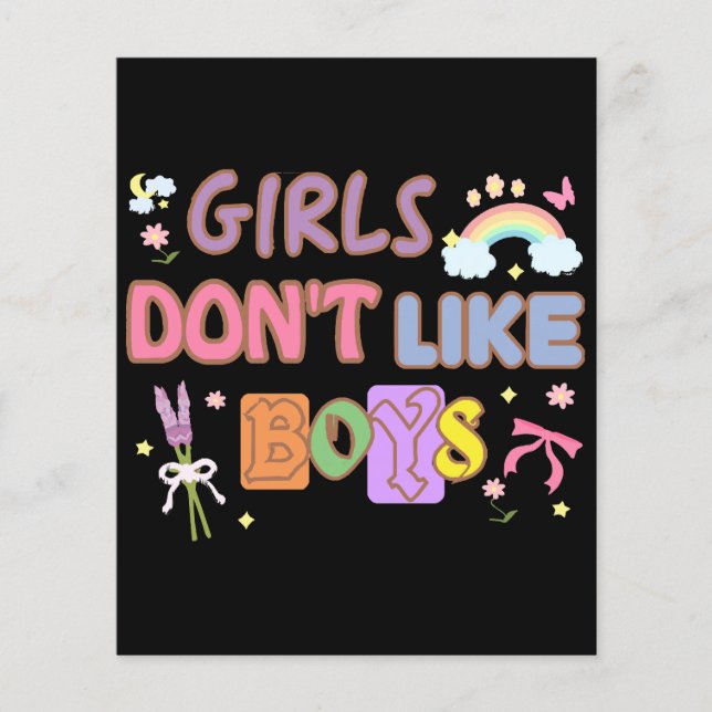 Garotas não gostam de meninos (Frente)