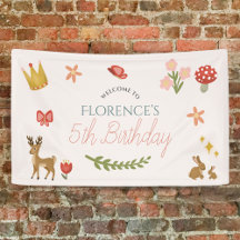 Garotas Whimsical Fairytales Boas-vindas