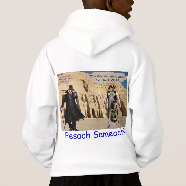 garotinho. Feliz Passover. Loris/macaco (Verso)