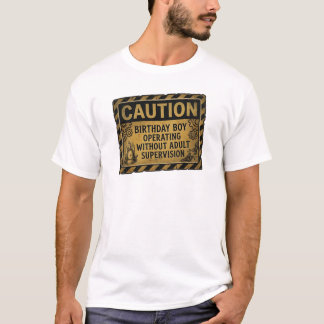 Garoto de Aniversário | Camiseta Divertida de Aniv