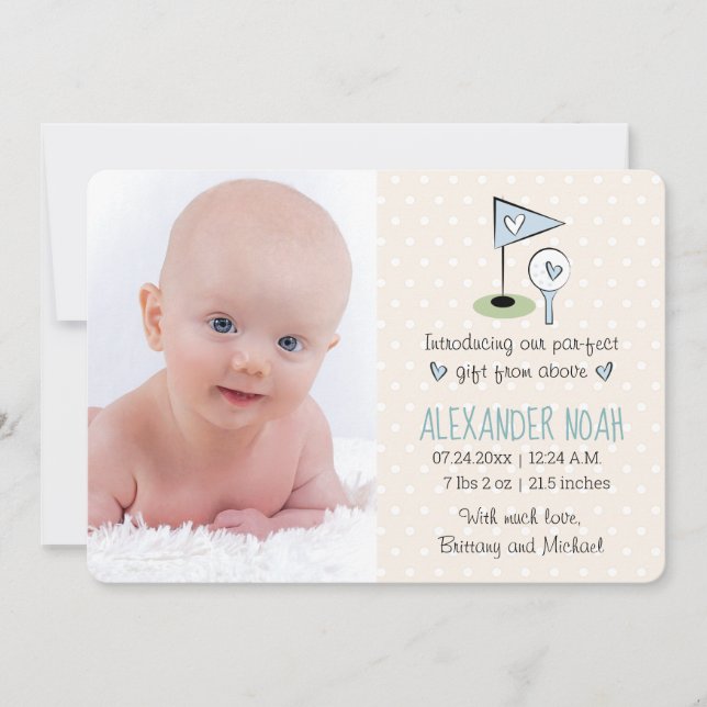 Garoto de Anúncio do Bebê Golf (Frente)