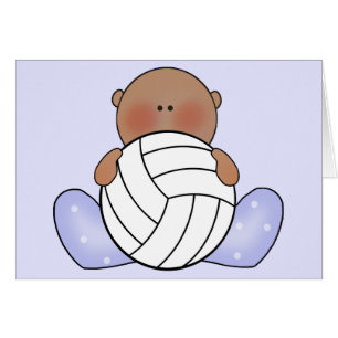Garoto De Vazio Lil De Voleibol - Cartão De Étn