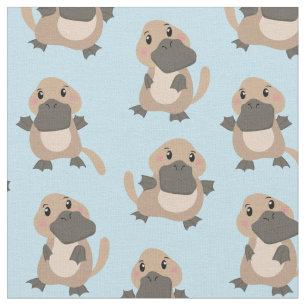 Garoto Tecido de desenho de platypus