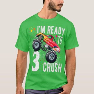 Garotos aniversário de 3 anos de Camisa com 3 anos