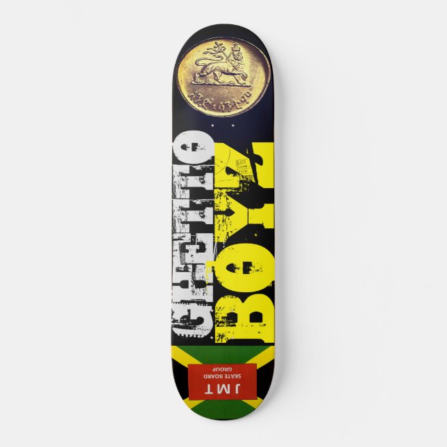 GAROTOS DO GUETO Skateboard (Frente)
