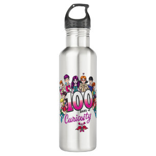 Garrafa 100 dias de curiosidade: explorar, aprender, cresc