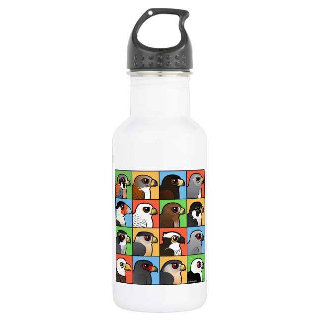 Garrafa 16 perfis norte-americanos do raptor (Frente)