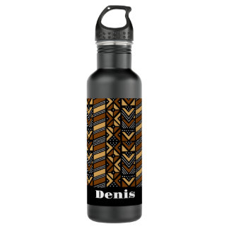 Garrafa #1 Gepersonaliseerde African print Waterfles