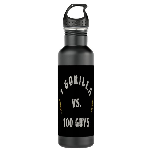 Garrafa 1 Gorilla vs. 100 Guys (Frente)