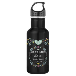 Garrafa # 1 Melhor Manutenção Personalizada pela Mãe