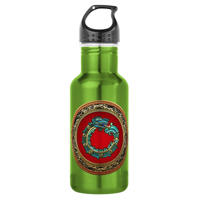 Garrafa [200] Deus Serpente Quetzalcoatl [Jade] (Frente)