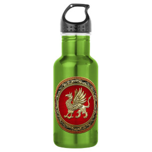 Garrafa [200] Dourado Griffin sagrado