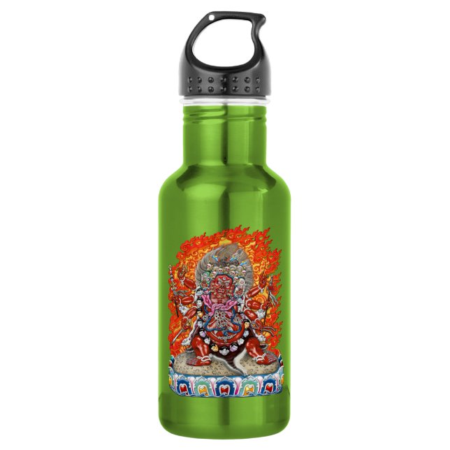 Garrafa [200] Tibetano Thangka - deidade Wrathful (Frente)