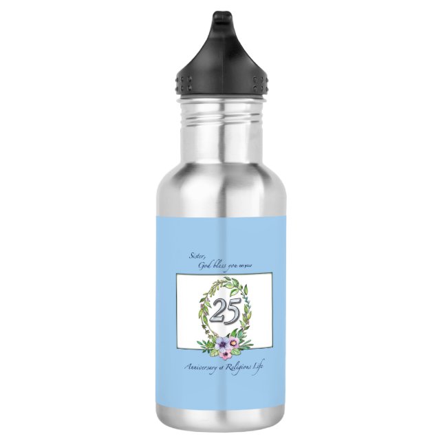 Garrafa 25 aniversário da Católica Nun Wreath e Silver (Direita)