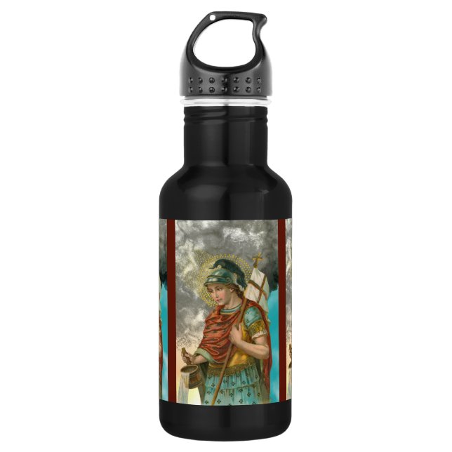 Garrafa 3xSt. Florim com Balde (fumos; M 019) (Frente)