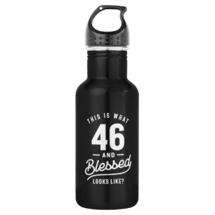Garrafa 46 anos - 46.º aniversário - Presente Engraçado