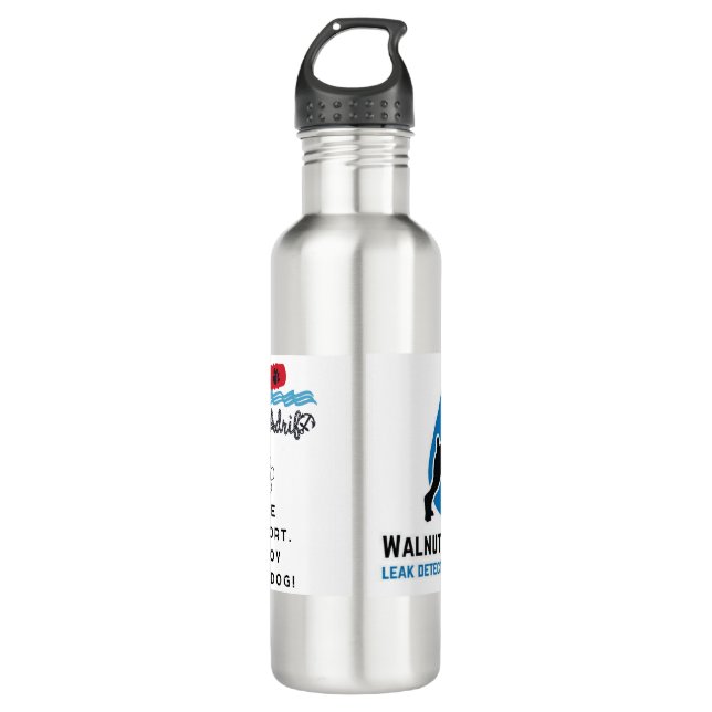 Garrafa 4 Paws Adrift & Walnut Grove K9s Water Bottle (Frente)