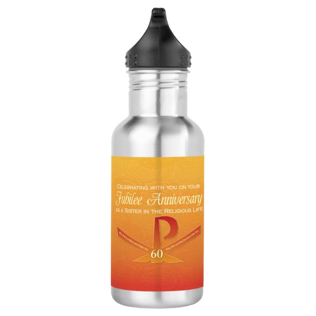 Garrafa 60º aniversário do Jubileu Nun Pax Cross, Orange (Direita)