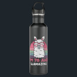 Garrafa 76th Birthday Llamazing Llama 76 Year Old Birthday<br><div class="desc">Retro Vintage Style Birthday Gift Design Perfect To Pair With Shorts,  Leggings Or Jeans For A Casual Yet Trendy Look. Humorous Funny Humor Birthday Gift Outfit For Family Member,  Loved One Or Yourself. Matches Loads Of Clothes. GET YOURS TODAY!</div>