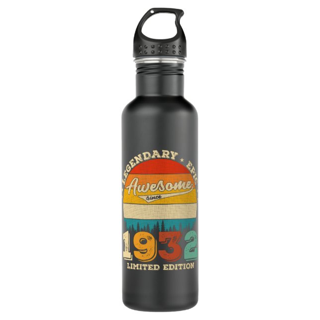 Garrafa 90 Year Old Awesome Since 1930 90th Birthday Gift (Frente)