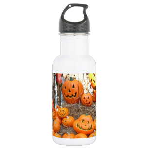 Garrafa A abóbora do Halloween assusta arte assustadora