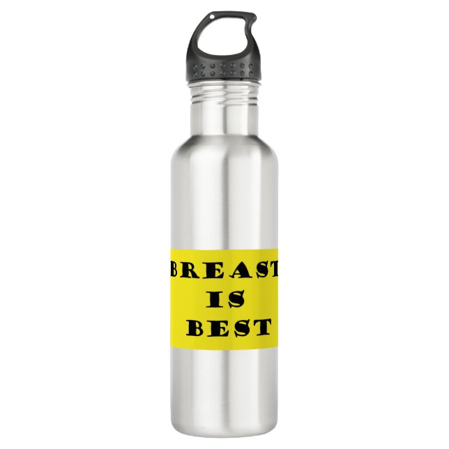Garrafa A amamentação é a melhor (Frente)