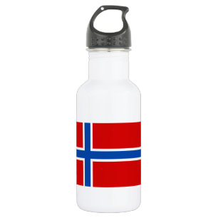Garrafa A bandeira de Noruega