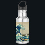 Garrafa A grande onda fora de Kanagawa<br><div class="desc">A grande onda fora de Kanagawa. A grande onda fora de Kanagawa (ura do nami de Kanagawa-oki do 神奈川沖浪裏? , "no bem de uma onda fora do" de Kanagawa/"sob a onda fora de Kanagawa"), igualmente conhecido como a grande onda ou simplesmente a onda, é um impressão do woodblock pelo artista...</div>