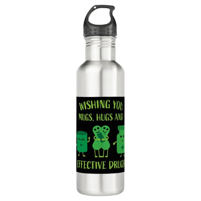 Garrafa A recuperação de saúde vai ficar bem em breve (Frente)